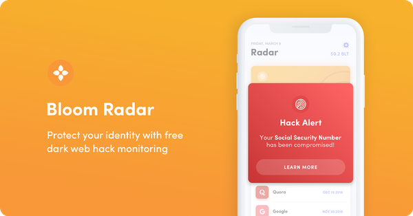 Introducing Bloom Radar: Free Personal Hack Monitoring